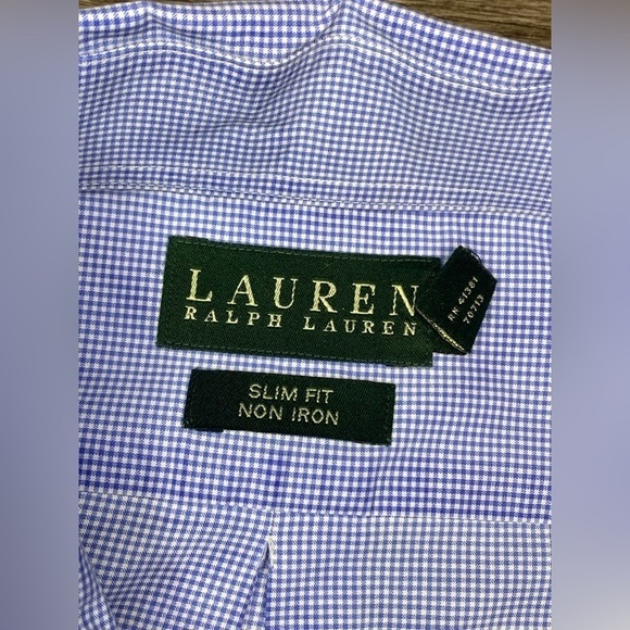 Lauren Ralph Lauren Slim Fit button up long sleeve shirt - Picture 6 of 9